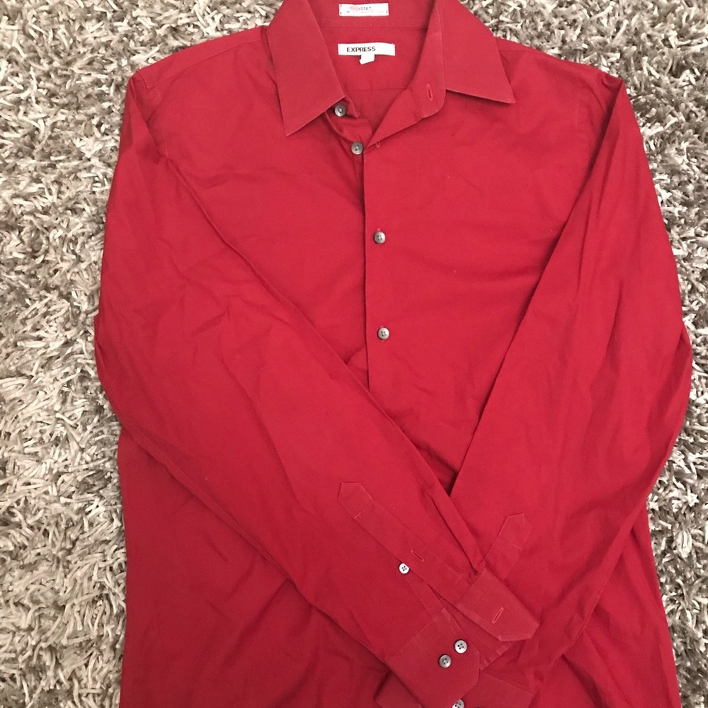 Express 1MX button down shirt